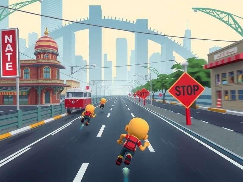 Minion City Sprint gameplay in Indian city setting